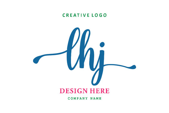 LHJ lettering logo is simple, easy to understand and authoritative
