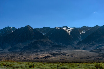 Beautiful Sierra Nevada Mountain range