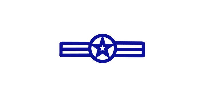 U.S. Air Force Roundel Symbol