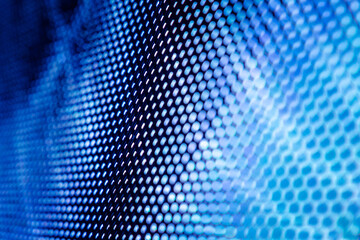 CloseUp LED blurred screen. LED soft focus background. abstract background ideal for design.