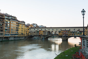 イタリア　フィレンツェのヴェッキオ橋
