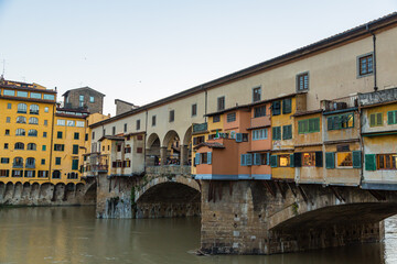 イタリア　フィレンツェのヴェッキオ橋
