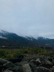 landscape with clouds