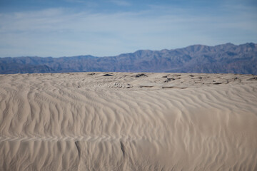 Fototapeta na wymiar Sand dunes in Death Valley
