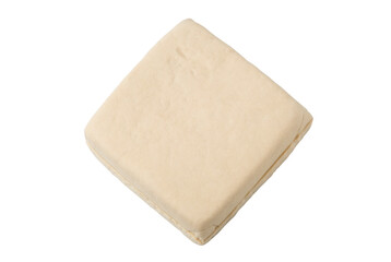 soybean curd, Tofu cheese isolated on white background with clipping path