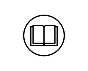 Book line icon