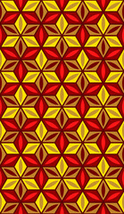 Flower of life seamless pattern of sacred geometry - 404723044
