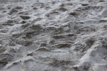 Sand on the beach
