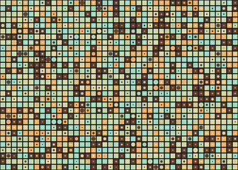 Abstract Geometric Pattern generative computational art illustration
