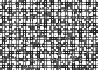 Abstract Geometric Pattern generative computational art illustration