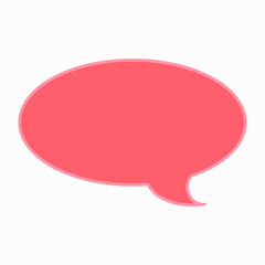 Chat icon. Flat isolated illustration for your web design.