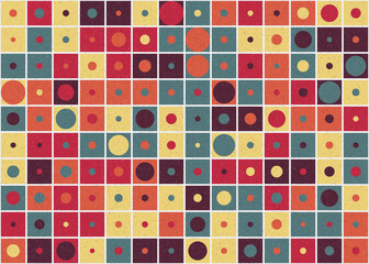 Abstract Geometric Pattern generative computational art illustration