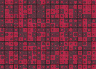 Abstract Geometric Pattern generative computational art illustration