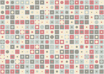 Abstract Geometric Pattern generative computational art illustration