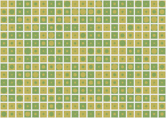 Abstract Geometric Pattern generative computational art illustration