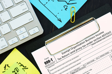 Form 990-T Exempt Organization Business Income Tax Return (and proxy tax under section 6033(e))
