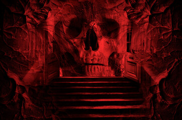 background for horror movie