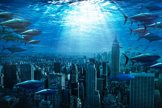 underwater world concept