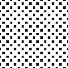 Fototapeta premium Black and white texture. Abstract seamless geometric pattern. 