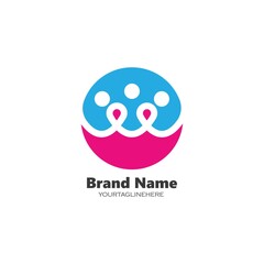 the character of success,winner people and community  icon