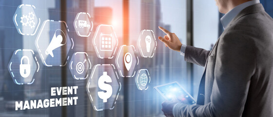 Event management project management creation and development of small and or large scale personal or corporate events.