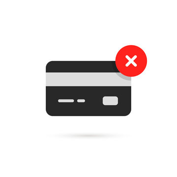 Black Credit Card Like Payment Cancel