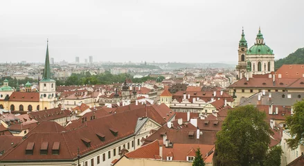 Deurstickers Panorama Pragi © Ianu Arius