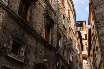 Fototapeta na wymiar イタリア　ペルージャの街並み 