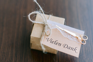 Gästegeschenk für die Hochzeit
