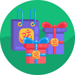 Diwali Hindu Festival Icons