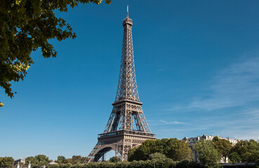 The amazing Eiffel Tower in Paris, France