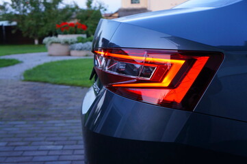 Fototapeta premium rear lamp car 