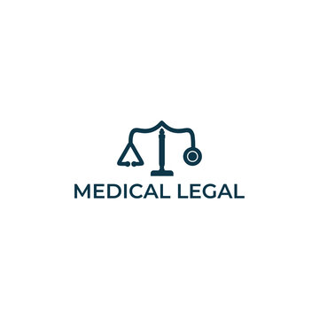 logo design medical legal vector
