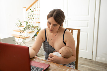 Combining work and child care can lead to exhaustion