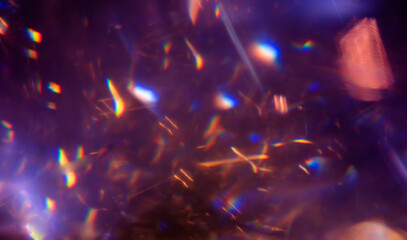 Pink and purple bokeh lights. Abstract background