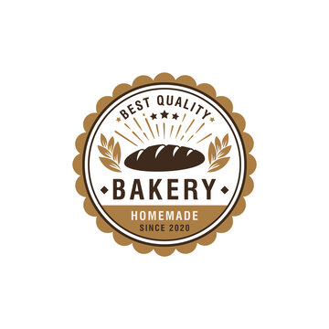 Vintage bakery labels, badges and design elements