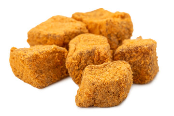 bracken starch dumpling warabi mochi with soy powder, Japanese famous sweets