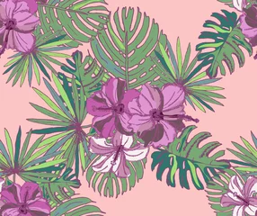 Poster floral seamless pattern © Chantal