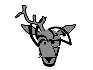 vector deer