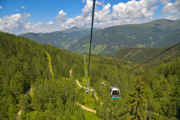 Seilbahn bei Bad Kleinkirchheim / Kärnten