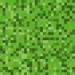 Küchenrückwand glas motiv Muster Pixelhintergrund. Das Konzept des Spielhintergrunds. Hintergrund mit quadratischen Mustern. Minecraft-Konzept. Vektor-Illustration. Hellgrüner Vektor abstrakter strukturierter polygonaler Hintergrund