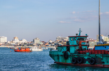 Pattaya District Chonburi Thailand Asia
view to the cityscape of the town