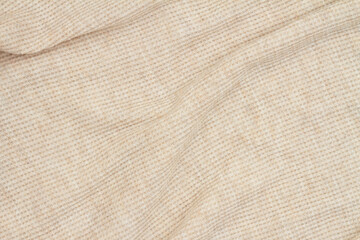 Beige knit marble with wrinkles textured material background