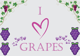 I like grapes where people always eat grapes because they have a delicious taste.