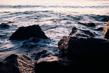 Agua y rocas