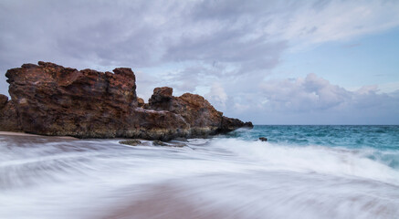 Coast at Ras al Hadd, Oman