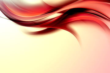 Fototapeta premium Brown gradient with fluid flow waves background.