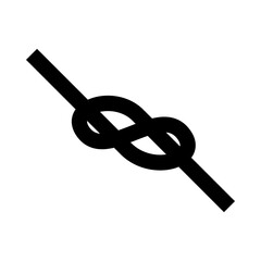Alpinist Rope Knot Icon