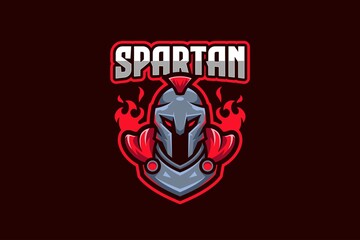 Spartan E-sport Logo Template