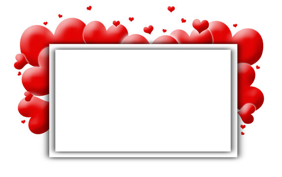 
Romantic valentine's day background, copy space